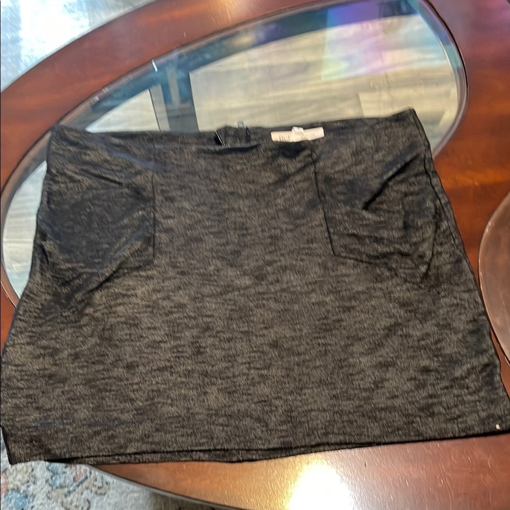 BCBGeneration Gray Pencil Mini Skirt Casual